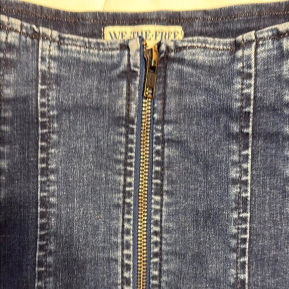 WE THE FREE Layla Denim Mini Skirt - Picture 3 of 9